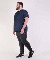 Calca-de-Moletom-Masculina-Plus-Size-Esportiva-Ace-Jogger-com-Faixa-Lateral-Cinza-Mescla-Escuro-9952127-Cinza_Mescla_Escuro_3