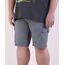 Bermuda-de-Sarja-Masculina-Plus-Size-Cargo-Chumbo-9951784-Chumbo_1