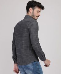 Camisa-Masculina-Slim-Manga-Longa-Cinza-Mescla-Escuro-9921267-Cinza_Mescla_Escuro_2