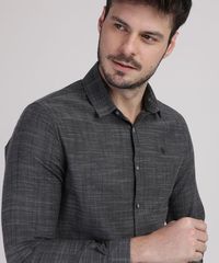 Camisa-Masculina-Slim-Manga-Longa-Cinza-Mescla-Escuro-9921267-Cinza_Mescla_Escuro_4