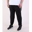 Calca-de-Moletom-Masculina-Plus-Size-Esportiva-Ace-Jogger-com-Faixa-Lateral-Preta-9952110-Preto_1