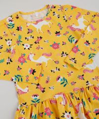 Conjunto-Infantil-Unicornio-de-Blusa-Estampada-Manga-Longa-Mostarda---Calca-Legging-Rosa-9942985-Rosa_3