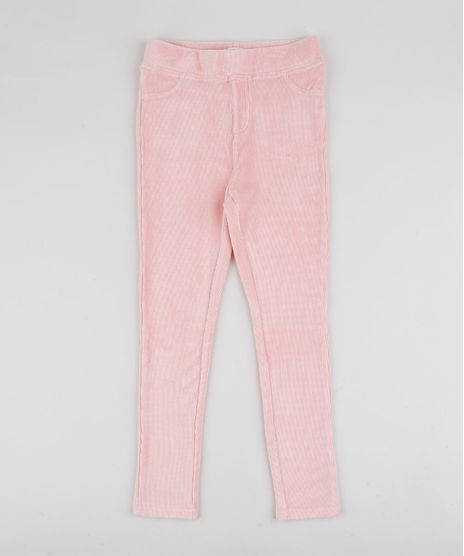 Calca-Legging-Infantil-em-Veludo-Cotele-com-Bolsos-Rose-9801857-Rose_1