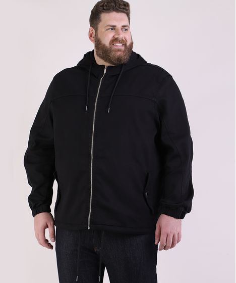 casaco masculino plus size