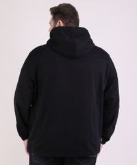 Jaqueta-Masculina-Plus-Size-com-Capuz-e-Bolsos-Preta-9951374-Preto_2