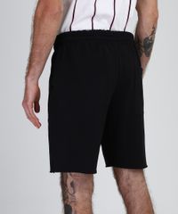 Bermuda-de-Moletom-Masculina-Nasa-com-Bolsos-Preta-9945962-Preto_2