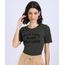 Blusa-Feminina--Self-Love--Flocada-Manga-Curta-Decote-Redondo-Verde-Militar-9946937-Verde_Militar_1