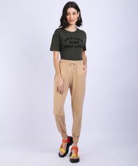 Blusa-Feminina--Self-Love--Flocada-Manga-Curta-Decote-Redondo-Verde-Militar-9946937-Verde_Militar_3