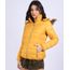 Jaqueta-Feminina-Puffer-Manga-Longa-com-Capuz-e-Bolsos-Mostarda-9806736-Mostarda_1