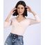Blusa-Feminina-Canelada-com-Transpasse-Manga-7-8-Decote-V--Rosa-Claro-9946793-Rosa_Claro_1
