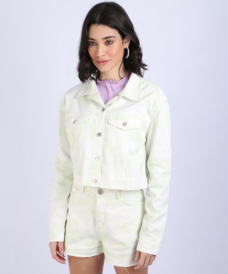 Jaqueta-de-Sarja-Feminina-Cropped-Estampado-Tie-Dye-Verde-Claro-9955766-Verde_Claro_1