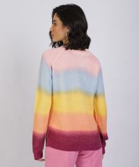 Sueter-Feminino-de-Trico-Listrado-Manga-Longa-Decote-Redondo-Multicor-9813086-Multicor_2