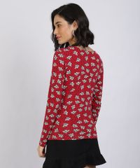 Blusa-Feminina-Estampa-Flores-Manga-Longa-Decote-em-V-Vermelha-9943236-Vermelho_2