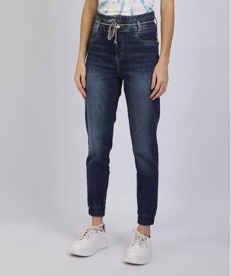 calça clochard jeans cea