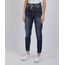 Calca-Jeans-Feminina-Sawary-Clochard-Cintura-Super-Alta-com-Cinto-Cadarco-Azul-Escuro-9945284-Azul_Escuro_1