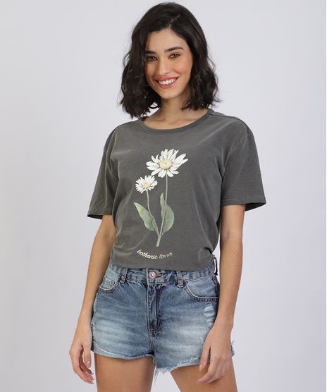 Blusa-Feminina-Margarida-com-No-e-Vazado-Manga-Curta-Decote-Redondo-Chumbo-9948184-Chumbo_1