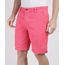 Bermuda-Masculina-Reta-com-Bolsos-Rosa-Escuro-9930325-Rosa_Escuro_1