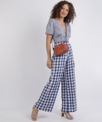 Calca-Feminina-Pantalona-Estampada-Xadrez-Cintura-Alta-Azul-9953867-Azul_3 Calca-Feminina-Pantalona-Estampada-Xadrez-Cintura-Alta-Azul-9953867-Azul_3