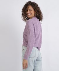 Cardigan-Feminino-em-Trico-Trabalhado-Decote-V-Lilas-9956083-Lilas_2