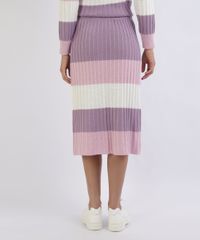 Saia-Feminina-em-Trico-Midi-Estampada-Listradas-Lilas-9956174-Lilas_2