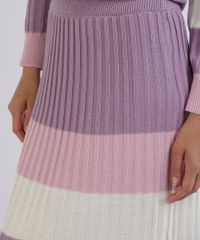 Saia-Feminina-em-Trico-Midi-Estampada-Listradas-Lilas-9956174-Lilas_4