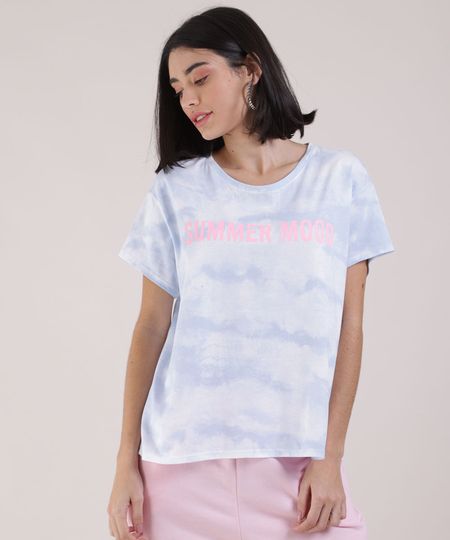 Blusa-Feminina-Estampada-Tie-Dye--summer--Manga-Curta-Azul-9862777-Azul_1 Blusa-Feminina-Estampada-Tie-Dye--summer--Manga-Curta-Azul-9862777-Azul_1