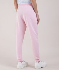 Calca-de-Moletom-Feminina-Jogger-Cintura-Alta-com-Cordao-Rosa-9951927-Rosa_2