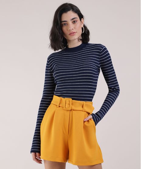 Sueter-de-Trico-Feminino-Basico-Listrado-Decote-Redondo-Azul-Marinho-9804578-Azul_Marinho_1