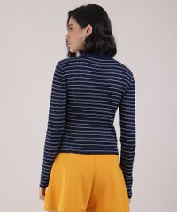 Sueter-de-Trico-Feminino-Basico-Listrado-Decote-Redondo-Azul-Marinho-9804578-Azul_Marinho_2