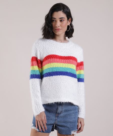 Sueter-de-Trico-Feminino-Pride-Arco-Iris-Branco-9813089-Branco_1 Sueter-de-Trico-Feminino-Pride-Arco-Iris-Branco-9813089-Branco_1