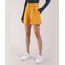 Short-Feminino-Cintura-Alta-com-Bolsos-e-Cinto-Mostarda-9946885-Mostarda_1
