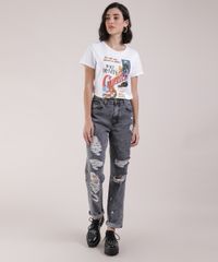 Blusa-Feminina-Cinderela-Manga-Curta-Decote-Redondo-Branca-9947861-Branco_3