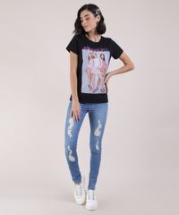 Blusa-Feminina-Meninas-Malvadas-Manga-Curta-Decote-Redondo-Preta-9951758-Preto_3