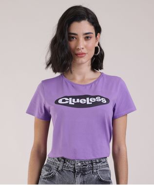 Blusa-Feminina--Clueless--As-Patricinhas-de-Beverly-Hills-Manga-Curta-Decote-Redondo-Lilas-9951766-Lilas_1