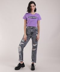 Blusa-Feminina--Clueless--As-Patricinhas-de-Beverly-Hills-Manga-Curta-Decote-Redondo-Lilas-9951766-Lilas_3