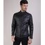 Jaqueta-Masculina-Biker-Slim-com-Bolsos-Preta-9816122-Preto_1