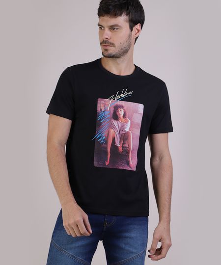 Camiseta-Masculina-Flashdance-Alex-Manga-Curta-Gola-Careca-Preta-9951721-Preto_1