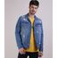 Jaqueta-Jeans-Masculina-Trucker-Destroyed-com-Recortes-e-Bolsos-Azul-Medio-9942914-Azul_Medio_1