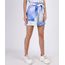 Short-de-Moletom-Feminino-Estampado-Tie-Dye-com-Faixa-para-Amarrar-Azul-9952533-Azul_1