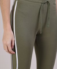 Calca-Legging-Feminina--em-Moletom-Verde-Escuro-9445259-Verde_Escuro_4
