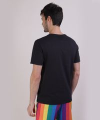 Camiseta-Masculina-Pride-Mickey-Arco-Iris-Manga-Curta-Gola-Careca-Preta-9585822-Preto_2
