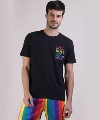 Camiseta-Masculina-Pride-Texto-Arco-Iris-Manga-Curta-Gola-Careca-Preta-9942924-Preto_1
