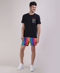 Camiseta-Masculina-Pride-Texto-Arco-Iris-Manga-Curta-Gola-Careca-Preta-9942924-Preto_3