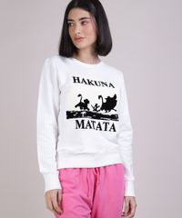Blusao-de-Moletom-Feminino--Hakuna-Matata--O-Rei-Leao-Off-White-9950886-Off_White_1