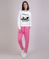 Blusao-de-Moletom-Feminino--Hakuna-Matata--O-Rei-Leao-Off-White-9950886-Off_White_3