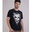 Camiseta-Masculina-Caveira-Metalizada-Manga-Curta-Gola-Careca-Preta-9950958-Preto_1