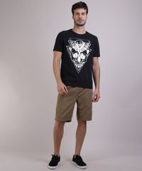 Camiseta-Masculina-Caveira-Metalizada-Manga-Curta-Gola-Careca-Preta-9950958-Preto_3
