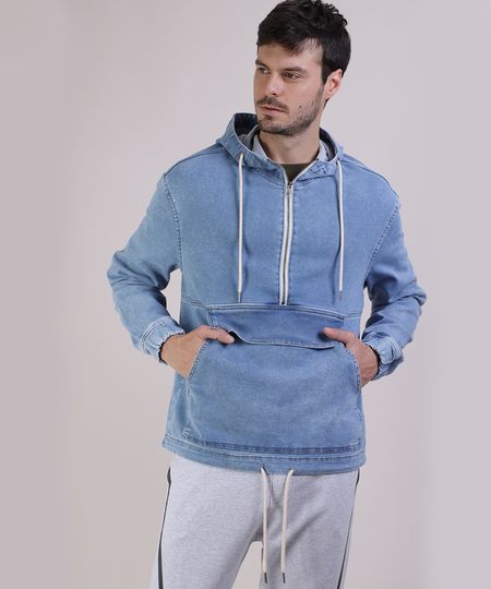 Jaqueta-Jeans-Masculina-Trucker-Jeans-Moletom-Azul-Claro-9952761-Azul_Claro_1 Jaqueta-Jeans-Masculina-Trucker-Jeans-Moletom-Azul-Claro-9952761-Azul_Claro_1