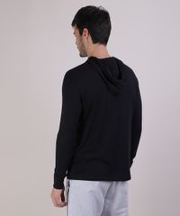 Camiseta-Masculina-NASA-com-Capuz-Manga-Longa-Preta-9953260-Preto_2