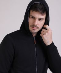 Blusao-Masculino-em-Moletom-com-Capuz-Preto-9783885-Preto_4